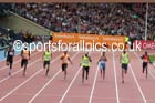 Isaac Makwala wins the 400 metres at the Glasgow Diamond League. Photo: David T. Hewitson/Sports for All Pics